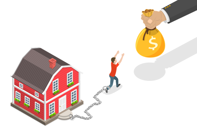 Refinanciamiento hipotecario y reestructuración de préstamos hipotecarios  Ilustración