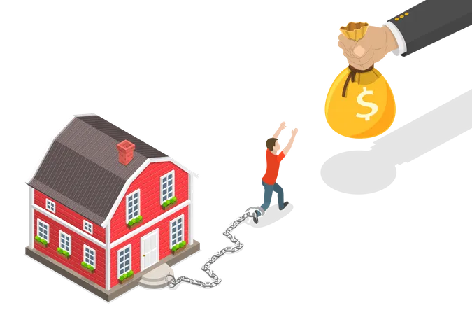Refinanciamiento hipotecario y reestructuración de préstamos hipotecarios  Ilustración