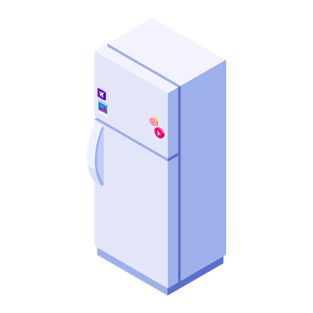 冷蔵庫  イラスト
