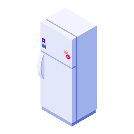 冷蔵庫  イラスト