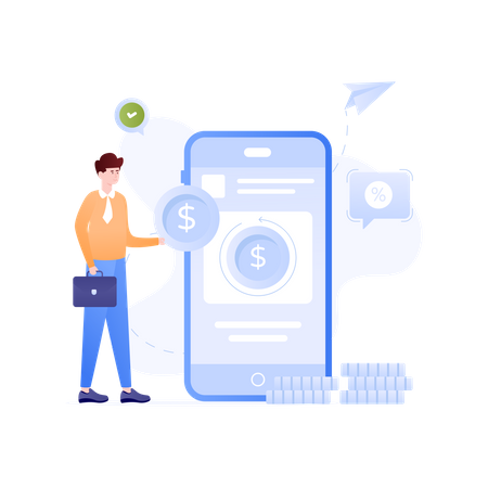 Refund  イラスト