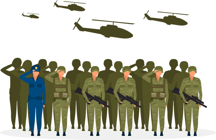 Régimen militar  Ilustración