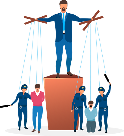 Régimen totalitario  Ilustración