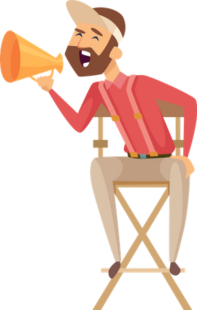 Regisseur  Illustration