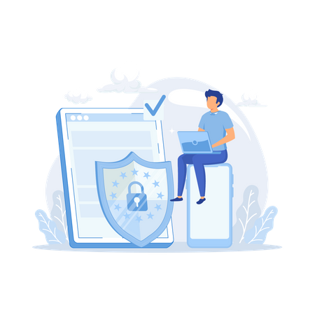 Règles de protection des données  Illustration