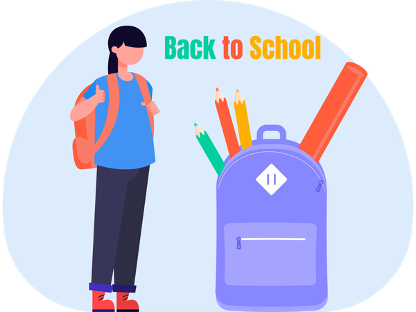 De vuelta a la escuela  Illustration