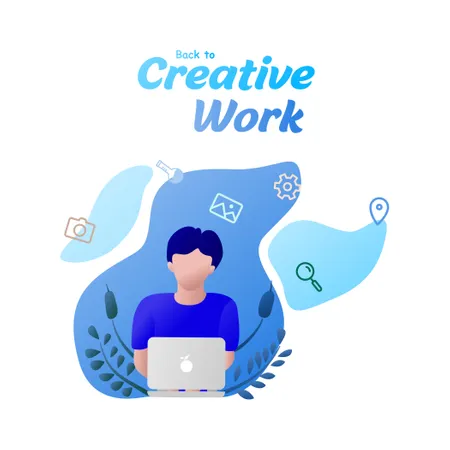 Volver al trabajo creativo  Ilustración