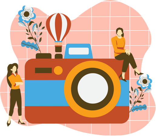 Reisefotografie  Illustration