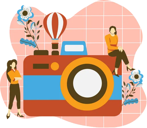 Reisefotografie  Illustration