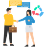 relationship marketing illustration free download