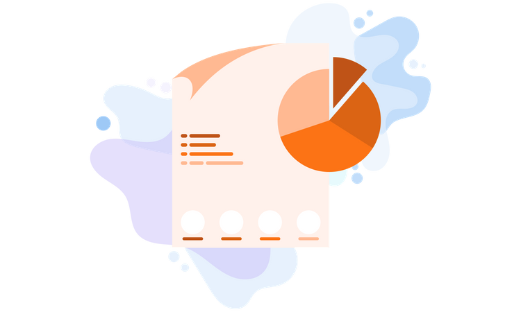 Relatório de análise de negócios  Ilustração