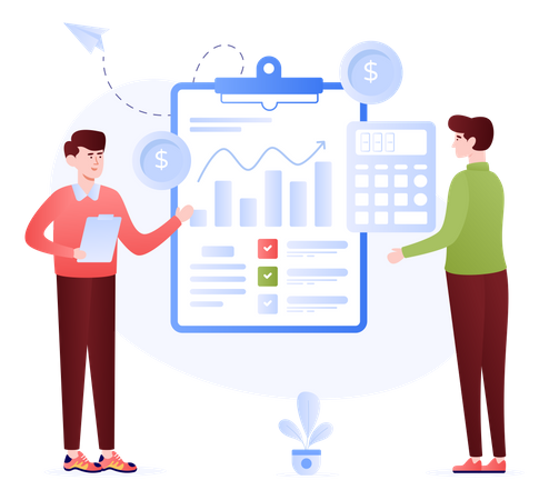 Relatório de orçamento  Illustration