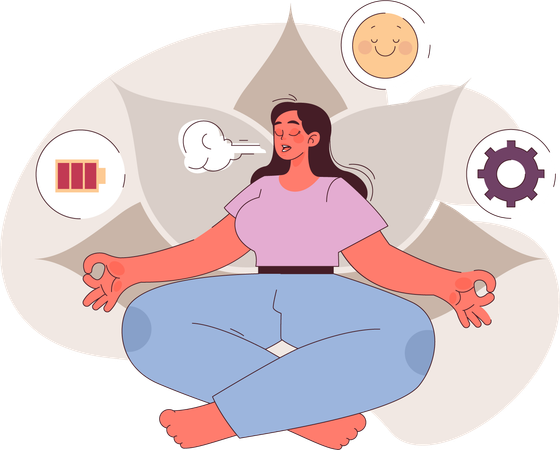 Relaxation Technique  Illustration