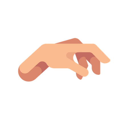 Relaxed hand Illustration