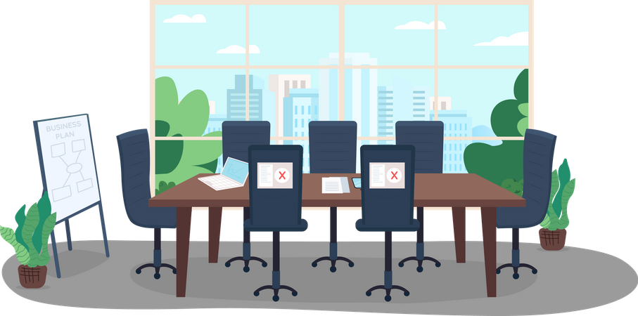 Remote working  Illustration
