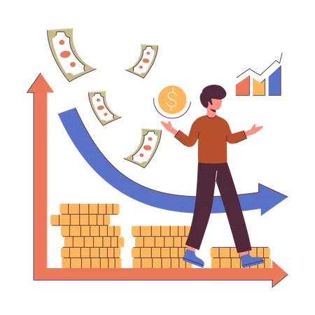 Rendement des investissements  Illustration