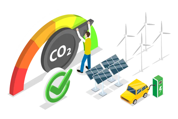 Renewable Energy  Illustration