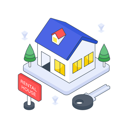 Rental House  Illustration