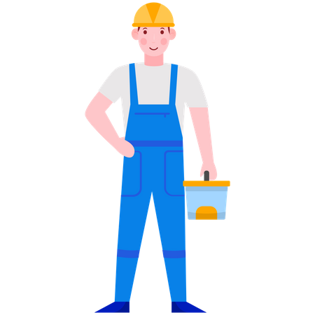 Repair Man  Illustration