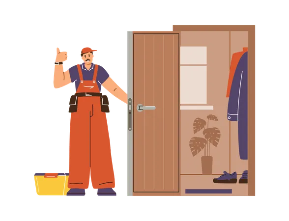 Repair specialist  Illustration