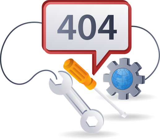 Repair warning error code 404 1  Illustration