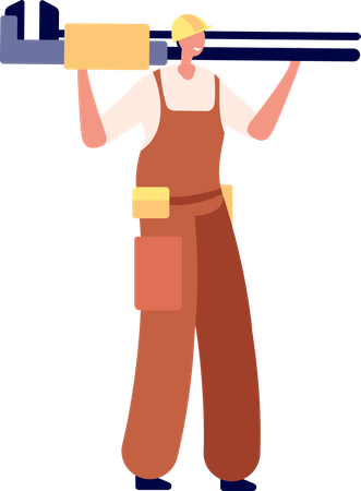 Repairman  Illustration