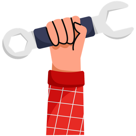 Repairman Service  Illustration