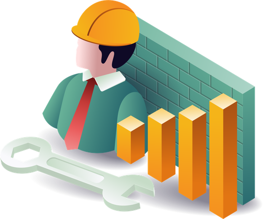 Reparieren Sie die Firewall-Sicherheitstechnologie  Illustration