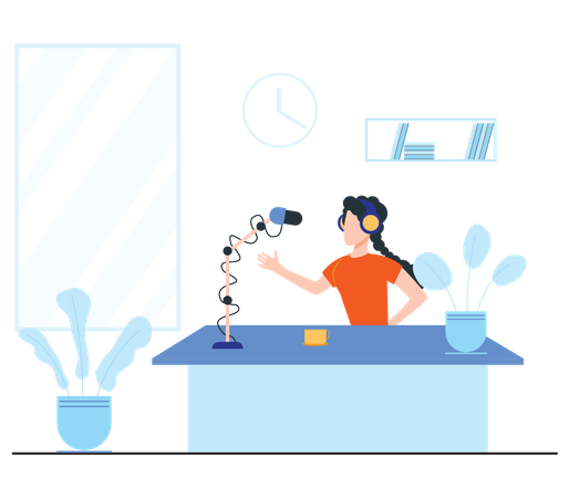 Repórter  Ilustração