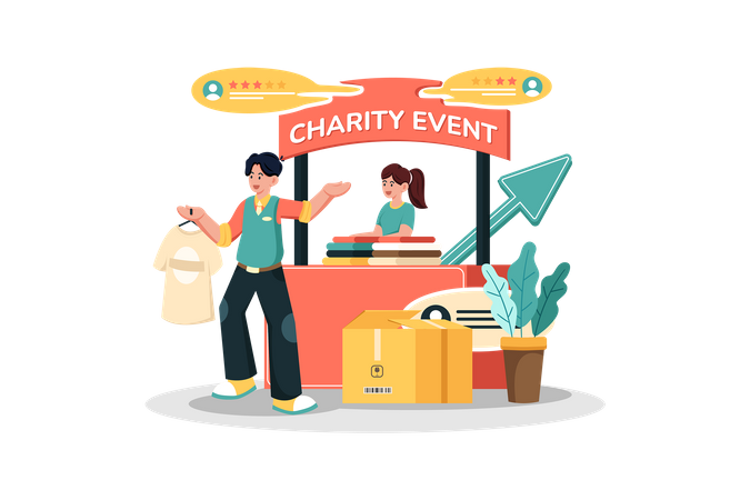 Représentant du service client recueillant des commentaires pour améliorer la satisfaction des clients  Illustration
