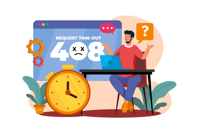Request Timeout Illustration