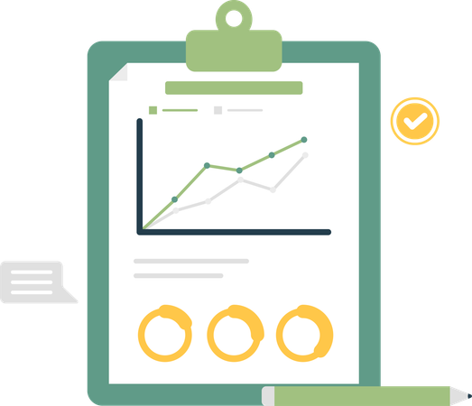 Research analysis report  Illustration