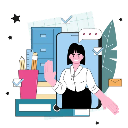 Research and recommendation for business problems  イラスト