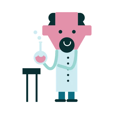 Research Scientist  Illustration