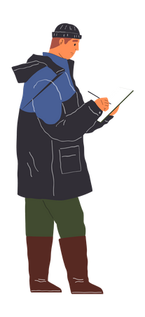 Research Scientist  Illustration