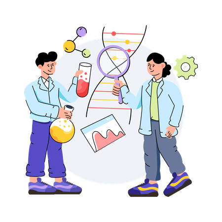 Research Team  Illustration