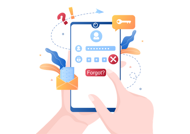 Reset Password  Illustration