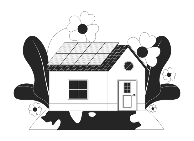 Residential renewable energy  Illustration