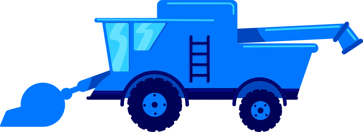 Residual waste transportation  Illustration