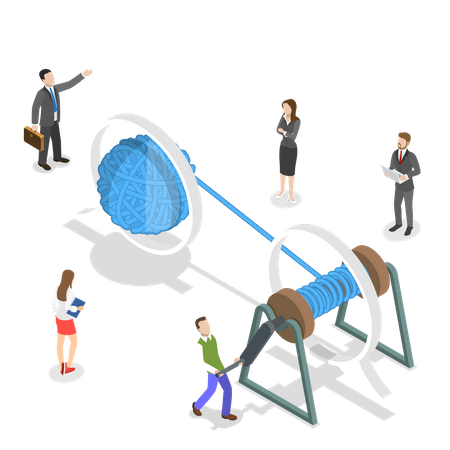 Resolvendo problema de negócios  Ilustração