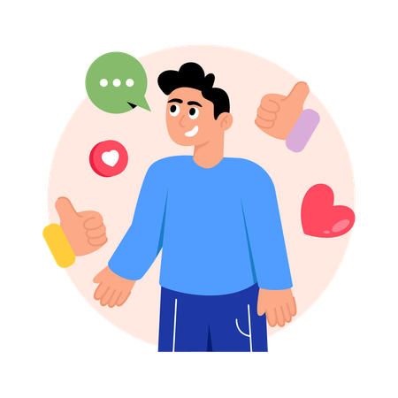 尊敬  イラスト