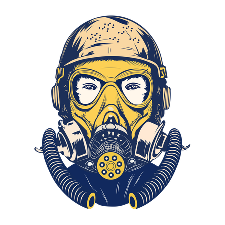 Respirator Mask  Illustration