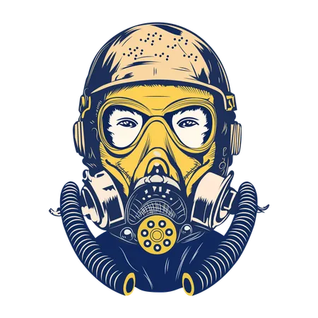 Respirator Mask  Illustration