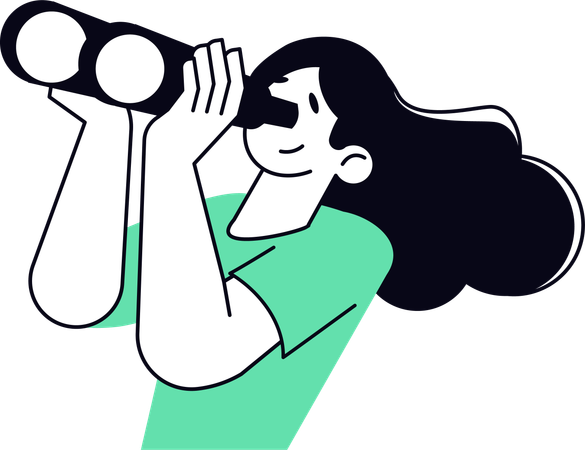 Responsable RH à la recherche d'un candidat commercial  Illustration