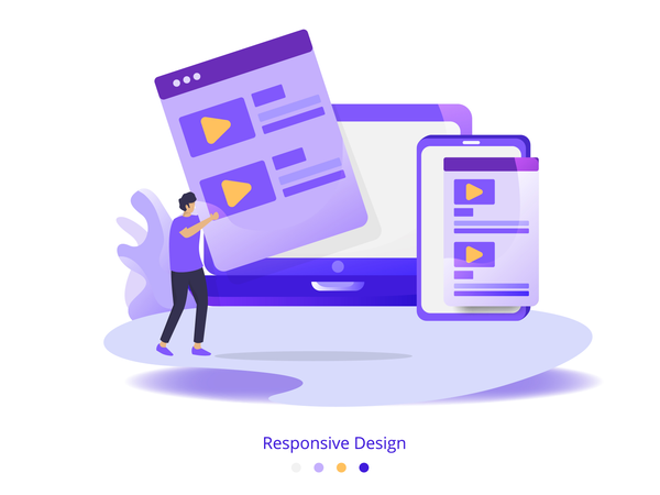 Responsive Design  Illustration