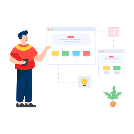 Responsive Design  Illustration