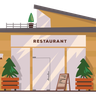 restaurant illustration svg