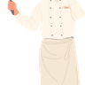 chef cooker illustration svg