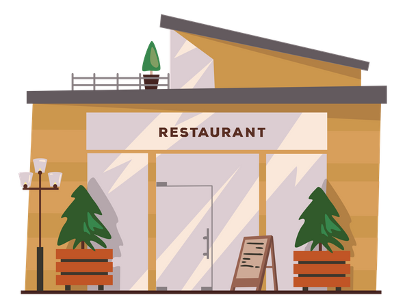 Restaurante  Ilustração