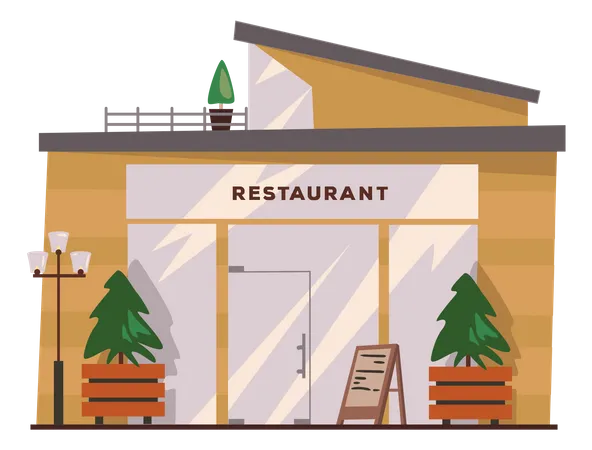 Restaurante  Ilustración